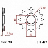 Звезда передняя JT JTF427.11