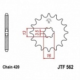 Звезда передняя JT JTF562.09