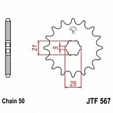 Звезда передняя JT JTF567.17