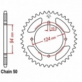 Звезда задняя CHT JTM282.37