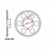 Звезда задняя JR RMT827.47