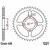 Звезда задняя JT JTR1221.44