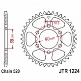 Звезда задняя JT JTR1224.36