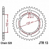 Звезда задняя JT JTR13.39