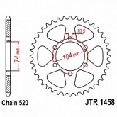 Звезда задняя JT JTR1458.40