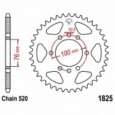 Звезда задняя JT JTR1825.42