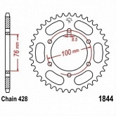 Звезда задняя JT JTR1844.40