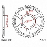 Звезда задняя JT JTR1875.48