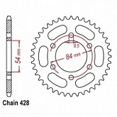 Звезда задняя JT JTR600.52