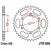 Звезда задняя JT JTR696.50