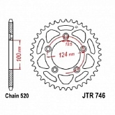 Звезда задняя JT JTR746.44