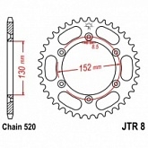 Звезда задняя JT JTR8.48