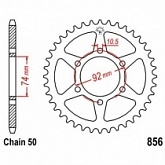 Звезда задняя JT JTR856.44