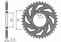 Звезда задняя Sunstar 1-3079-44