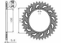 Звезда задняя Sunstar 1-3435-45