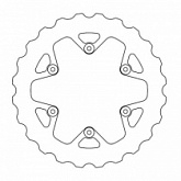 Диск тормозной Moto-Master 110641