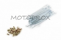 Спицы на мотоцикл Komatcu CKW-001 160 мм Chrome Delta