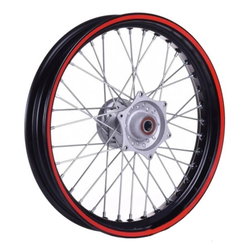 Диск колісний Motorace DKM-006 17х1,20 Black/Red