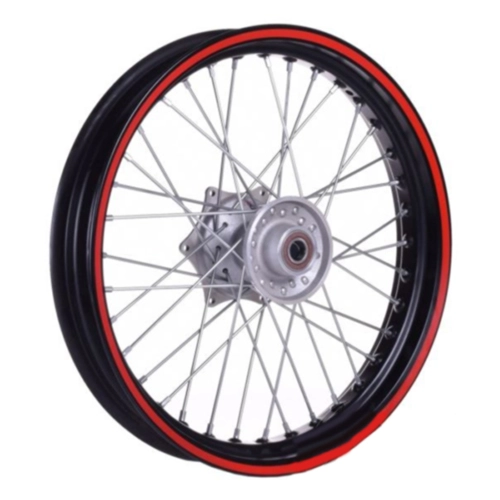 Диск колісний Motorace DKM-006 17х1,20 Black/Red