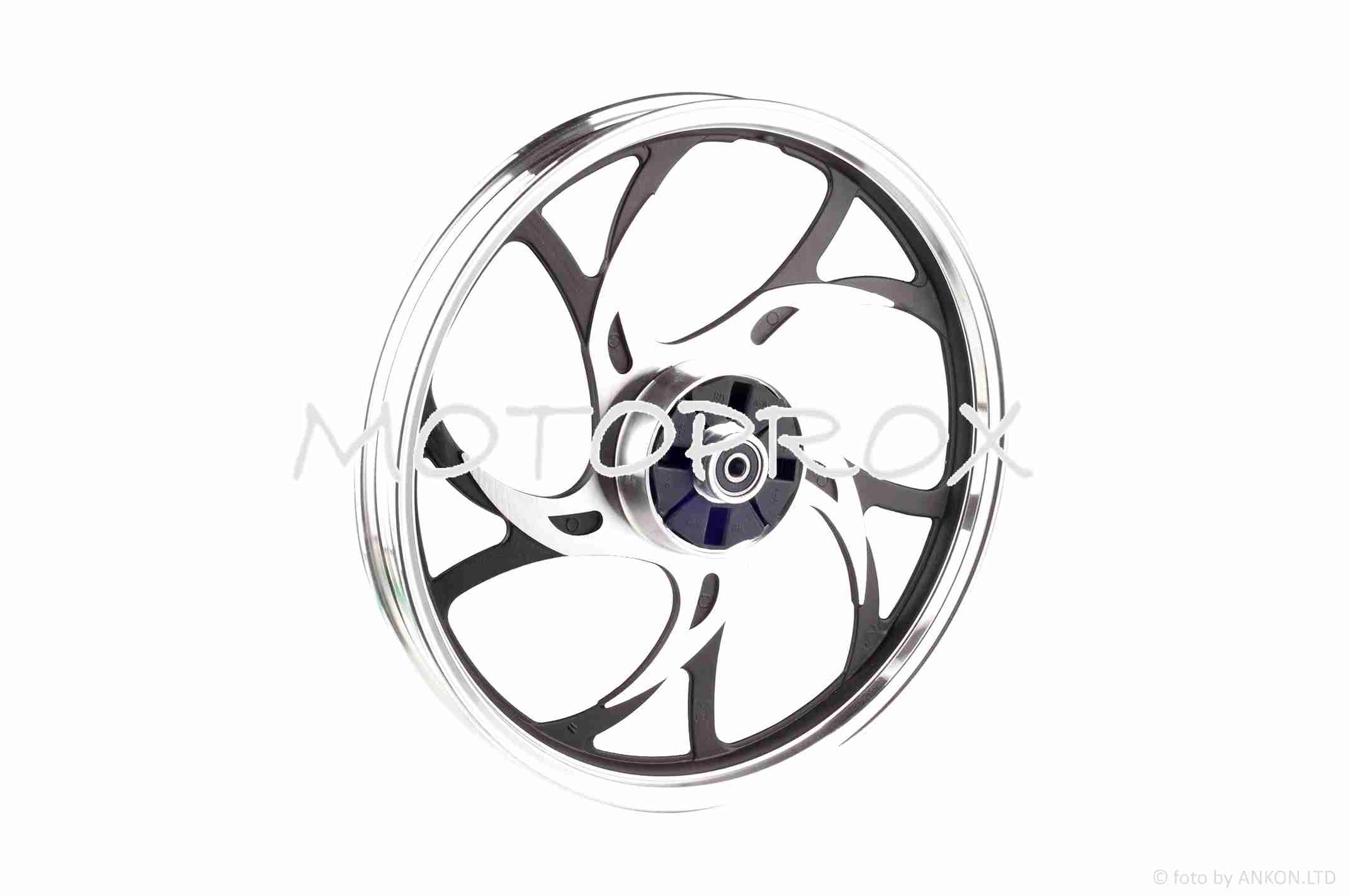Диск колісний задній Motorace Alpha/Active 17х1,40 Silver трикутник