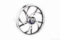 Диск колесный задний Motorace Alpha/Active 17х1,40 Silver треугольник