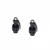 Колпачки вентиля Motorace AW542184 Black