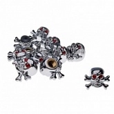 Колпачки вентиля Motorace AW5407B Silver