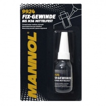 Фиксатор резьбы Mannol Fix-Gewinde Mittelfest Blue (10мл)