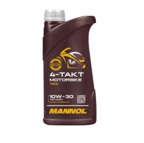 Масло моторное Mannol 4T Motorbike 10W30 (1л)