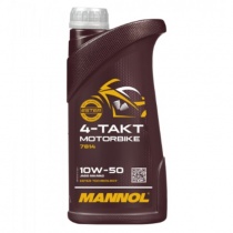 Масло моторное Mannol 4T Motorbike 10W50 (1л)