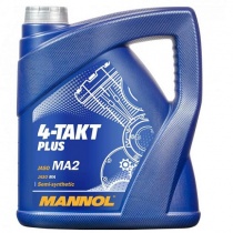 Масло моторное Mannol 4T Plus 10W40 (4л)