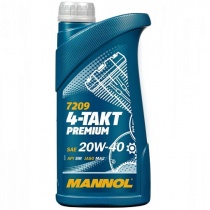 Масло моторное Mannol 4T Premium 20W40 (1л)
