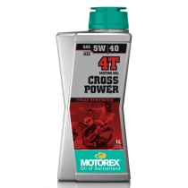Масло моторное Motorex Cross Power 4T 5W40 (1л)