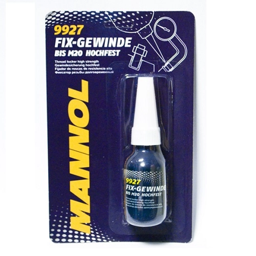Фіксатор різьблення Mannol Fix Gewinde Hochfest Red (10мл)