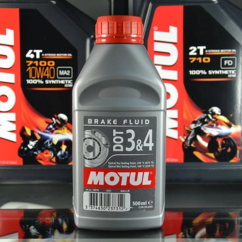 Рідина гальм та зчеплення Motul DOT 3/4 (500мл)