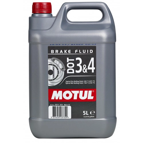 Жидкость тормозов и сцепления Motul DOT 3/4 (5л)