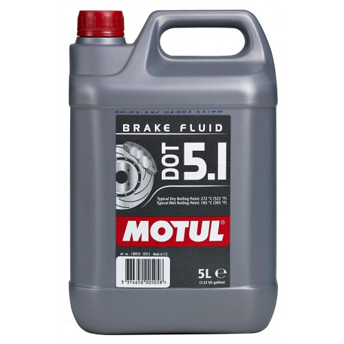 Рідина гальм та зчеплення Motul DOT 5.1 Brake Fluid (5л)