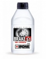 Жидкость тормозов и сцепления Ipone Brake DOT 5.1 (500мл)
