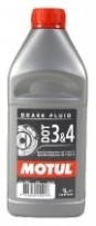 Жидкость тормозов и сцепления Motul DOT 3/4 (1л)