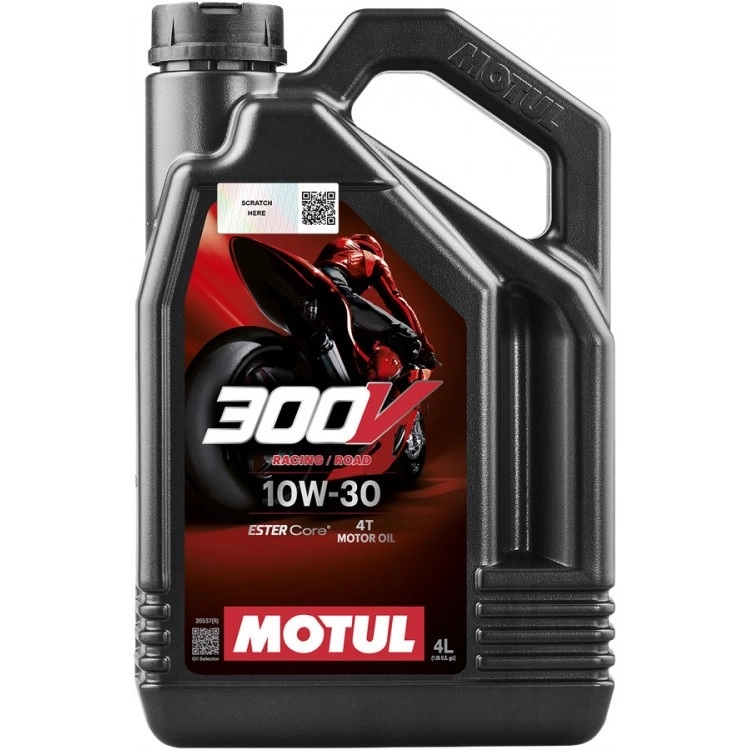 Масло моторне Motul 300V 4T Factory Line 10W30 (4л)