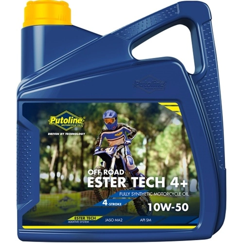 Масло моторне Putoline 4T Ester Tech Off Road 4+ 10W50 (4л)