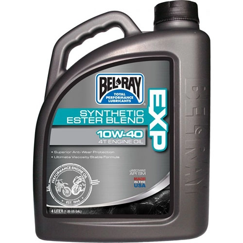 Масло моторне Bel-Ray EXP Syn Est Bld 4T 10W40 (4л)