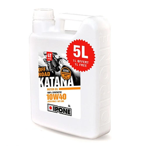 Масло моторне Ipone Katana Off Road 4T 10W40 (4+1л)