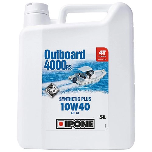 Масло моторное Ipone Outboard 4000 RS 4T 10W40 (4+1л)