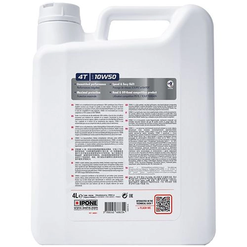 Масло моторне Ipone Stroke 4 4T 10W50 (4л)