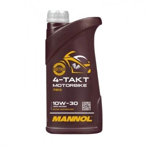 Масло моторне Mannol 4T Motorbike 10W30 (1л)