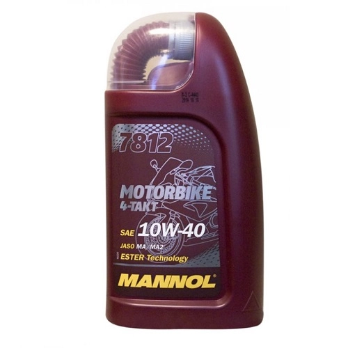 Масло моторне Mannol Motorbike 4T 10W40 (1л)