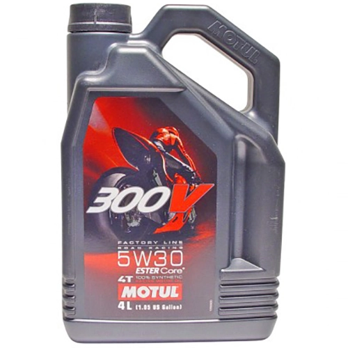 Масло моторное Motul 300V 4T Factory Line 5W30 (4л)