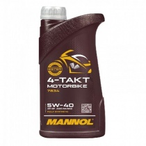 Масло моторное Mannol 4T Motorbike 5W40 (1л)