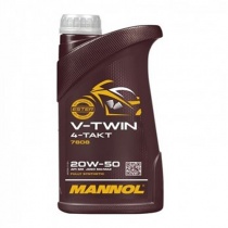 Масло моторное Mannol 4T V-Twin 20W50 (1л)